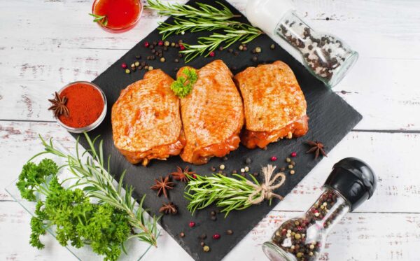 Seasoned Chicken Thighs